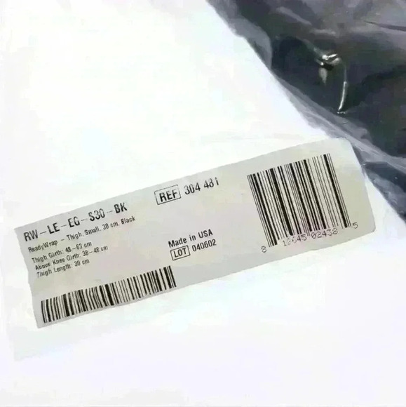 Solaris ReadyWrap Black Thigh 30cm Compression Therapy Wrap Size Small $195 NEW - Picture 3 of 4